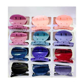 Unique Design Hair Claw Clips - 12 Pcs (C128)